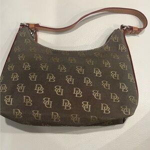 Dooney & Bourke Brown Hobo Shoulder Bag